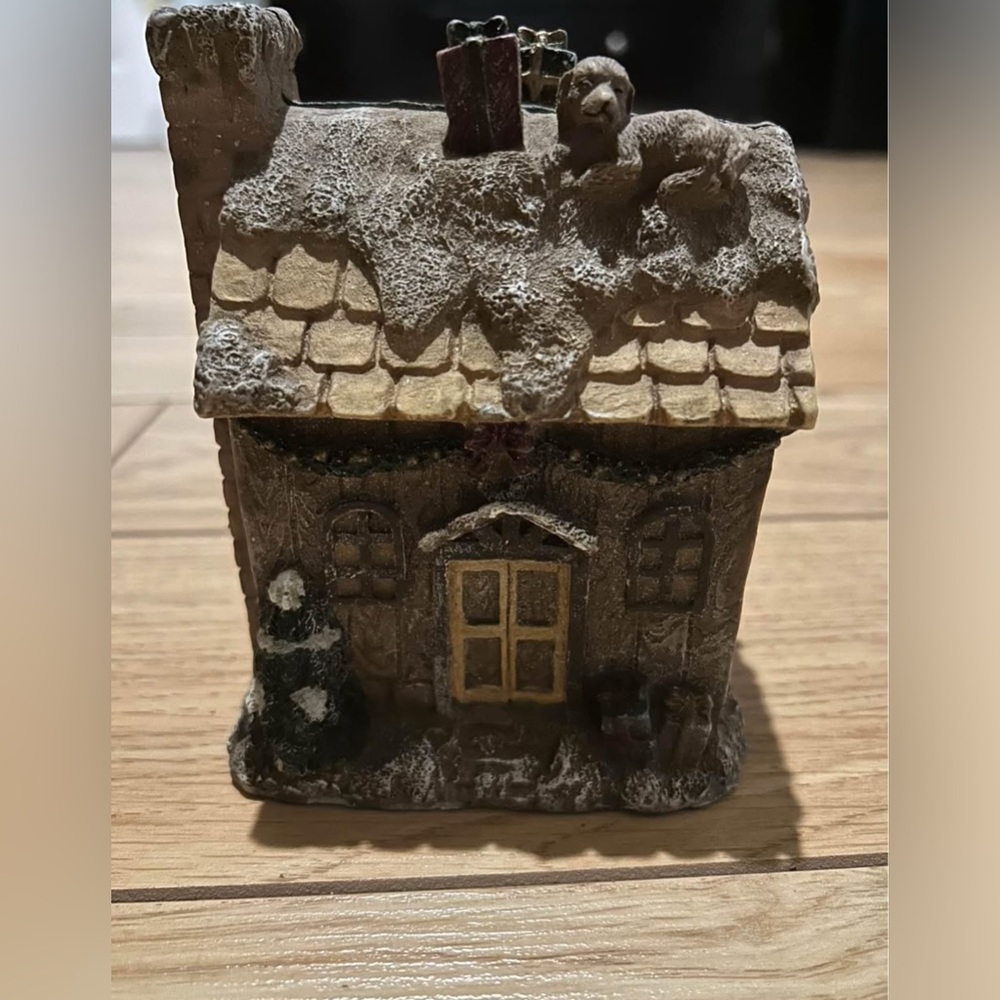 Vintage Christmas house